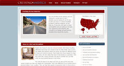 Desktop Screenshot of cruising-america.com