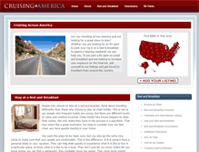 Tablet Screenshot of cruising-america.com